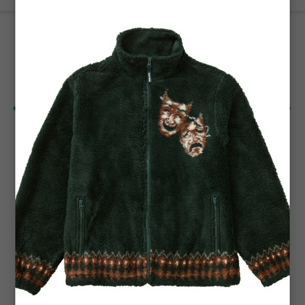 Supreme  drama fleece jacket